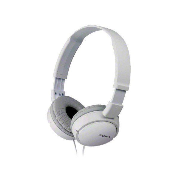 Sony mdrzx110w blanco auriculares de diadema dinámico cerrado jack en 90 grados