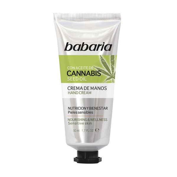 Babaria cannabis crema de manos 50ml