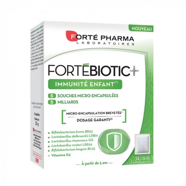 Fortebiotic+ Inmunidad Niños 14 Sobres