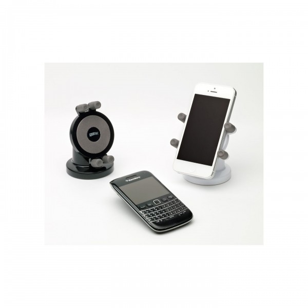 Soporte giratorio para iPod, PDA y móvil negro