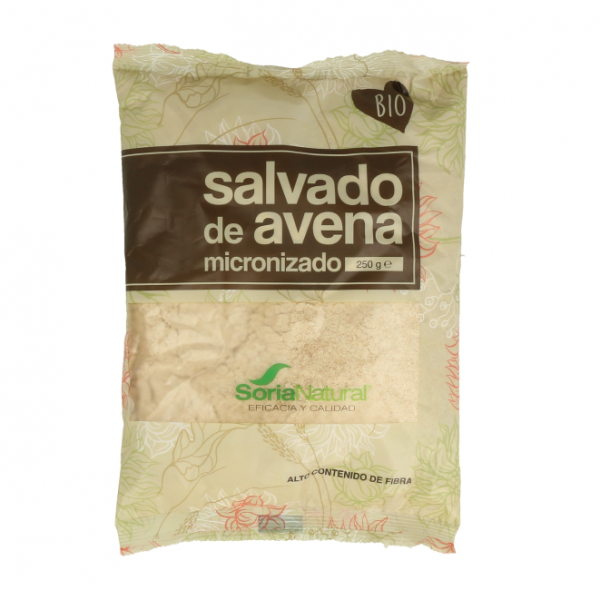 SALVADO DE AVENA BOLSA 250 G SORIA NATURAL R.54040