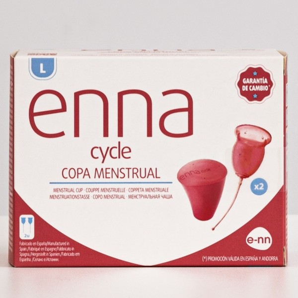 Enna Cycle Copa Menstrual T-l 2 Uds